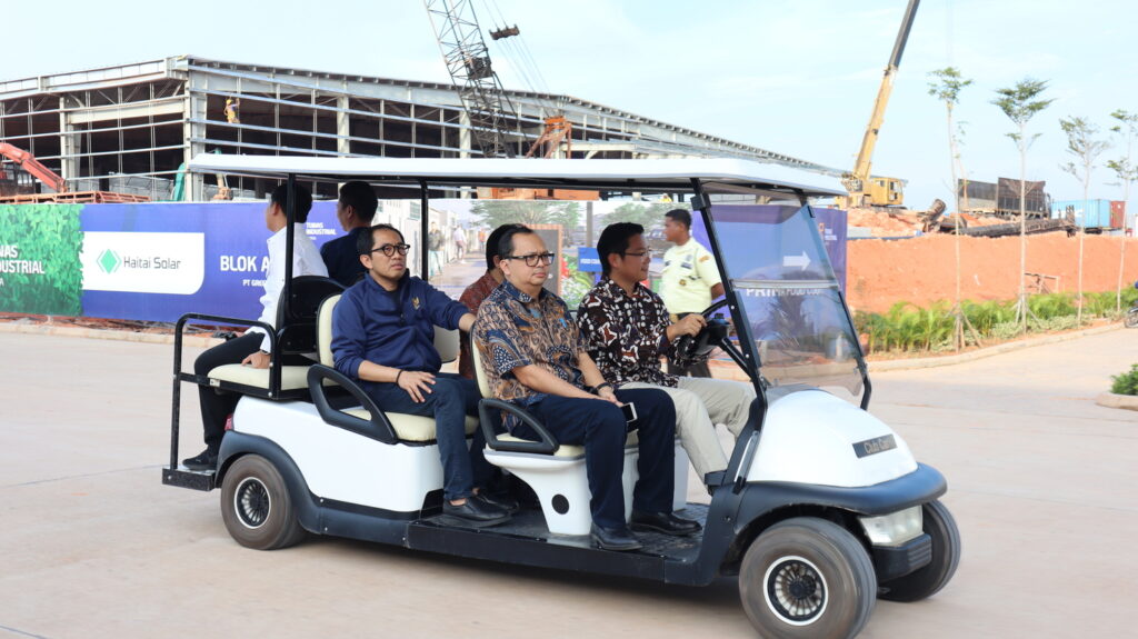 Wamen Perindustrian dan Komdigi Apresiasi Perkembangan Kawasan Industri Tunas Prima Batam