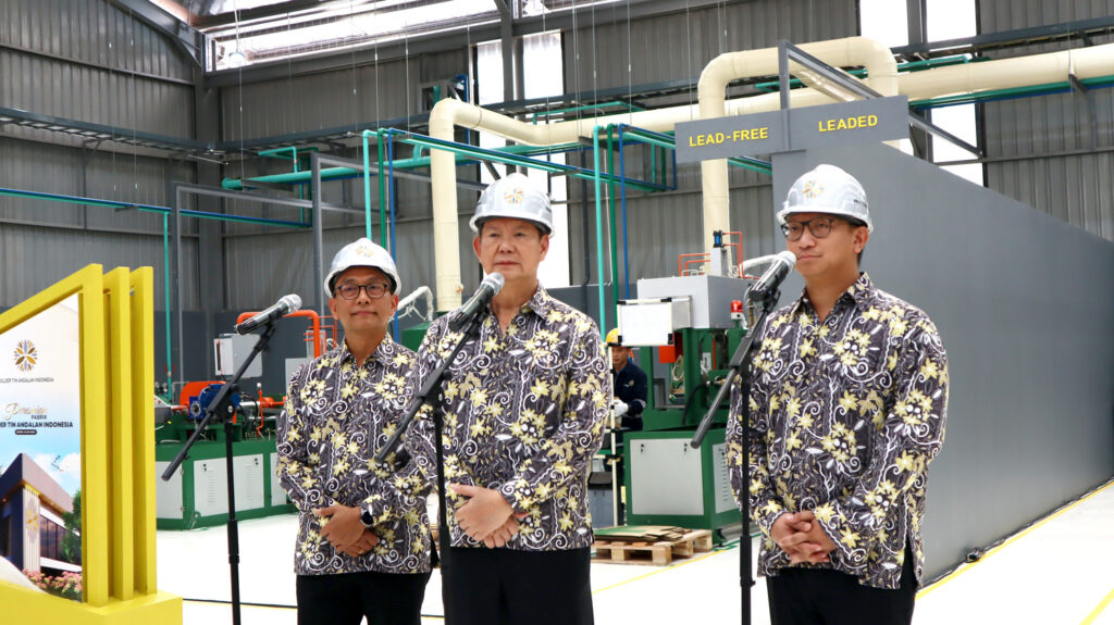 Grand Opening PT STANIA - Resmikan Pabrik Solder Pertama di Tunas Prima