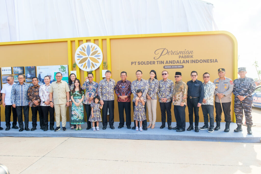Grand Opening PT STANIA - Resmikan Pabrik Solder Pertama di Tunas Prima