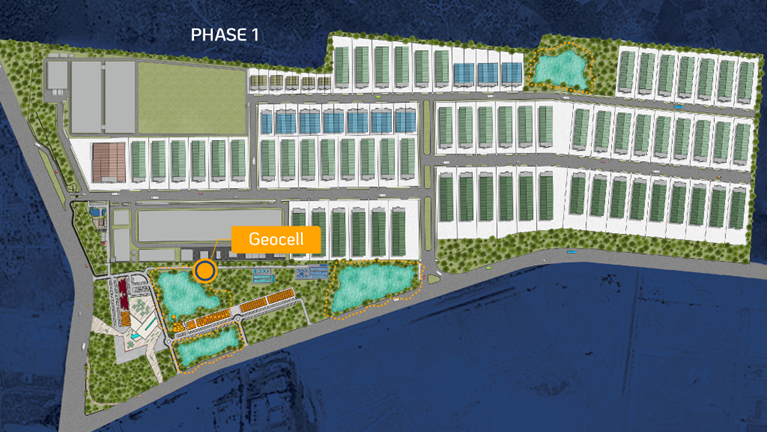 Geocell Adaptation at Tunas Prima Industrial Estate Batam